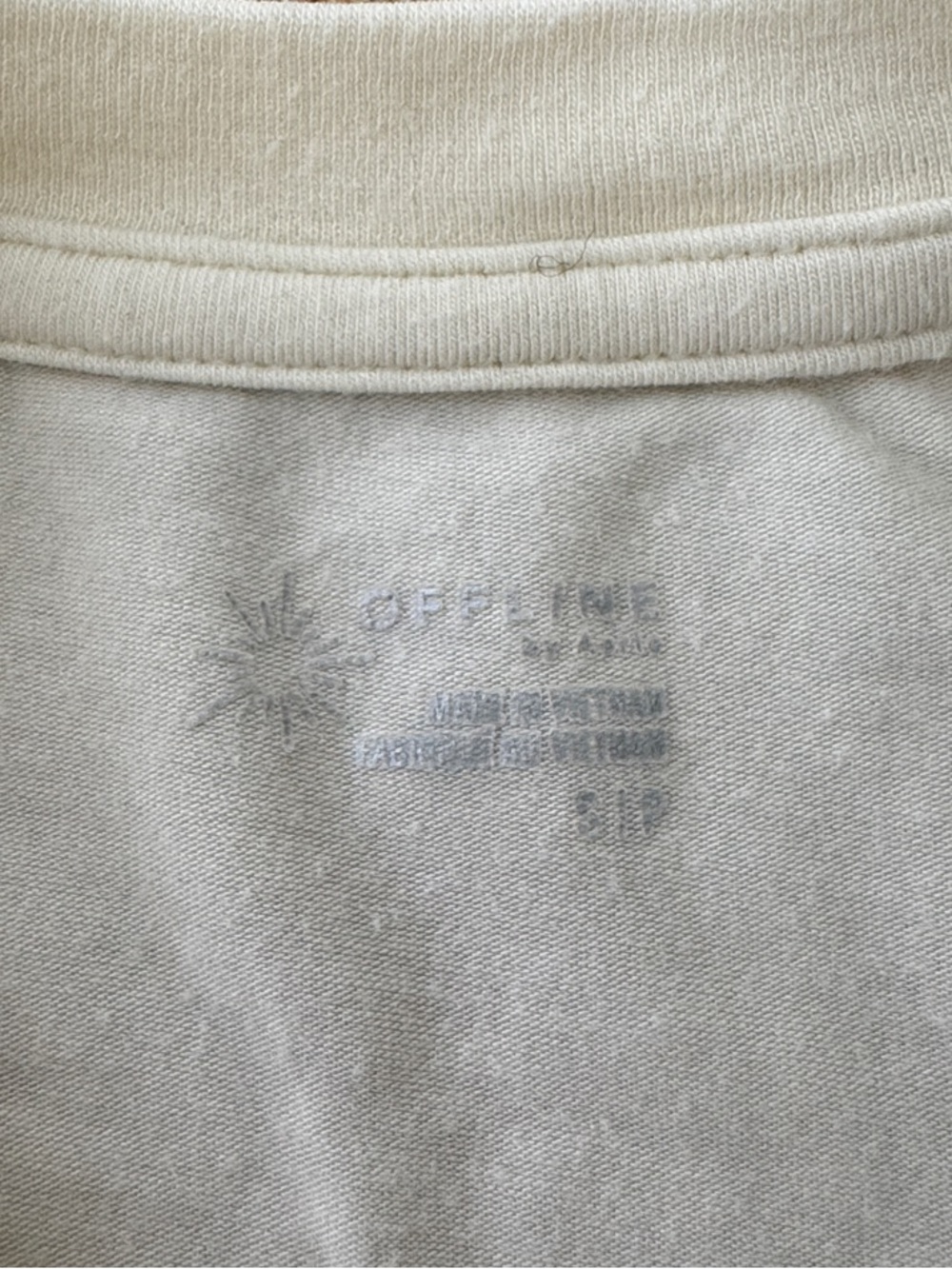 Offline by aerie Cropped Tee - Picture 2 of 10